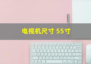 电视机尺寸 55寸